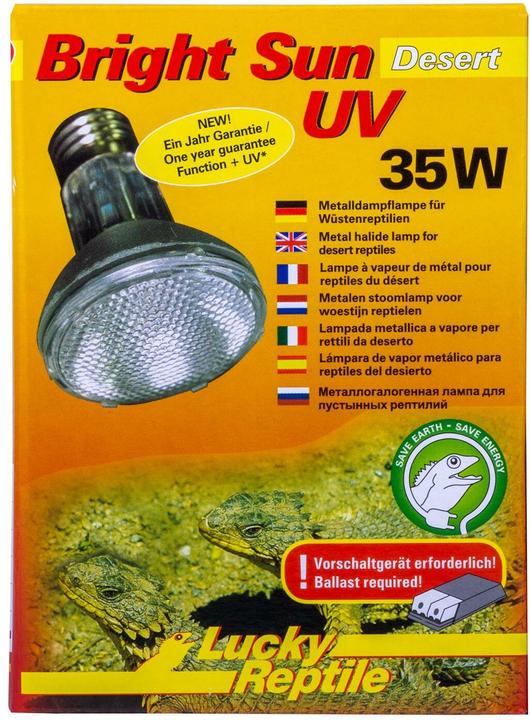 Produktbild Lucky Reptile Bright sun UV Desert 35W (UVB, UVA)