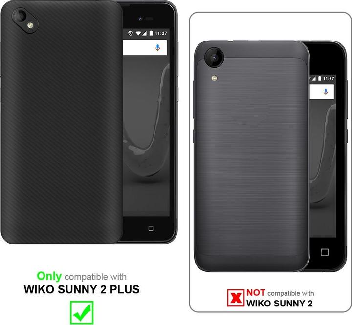 Actual product image Cadorabo Case for WIKO SUNNY 2 PLUS with belt clip (Wiko Sunny 2 Plus)