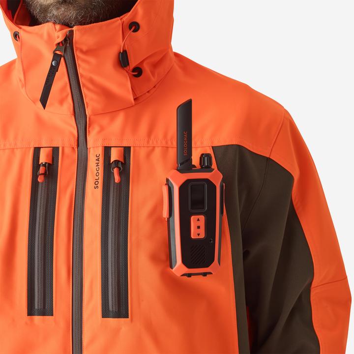 Produktbild Solognac Jagdjacke Regenjacke Renfort 900 orange (L)