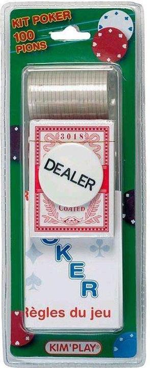 Image du produit Kim'Play PACK POKER CARTE + 100 JETONS (Français)