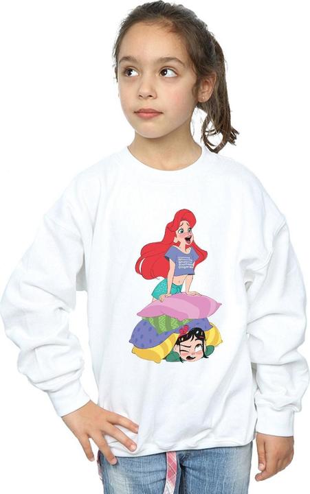 Immagine prodotto Disney Wreck It Ralph Ariel And Vanellope Felpa Ragazze (140, 146)