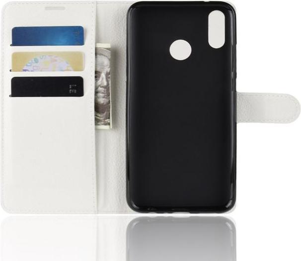 Actual product image MU Classic Litchi Leather Bookcover Series (Huawei P Smart (2019), Honor 10 Lite)