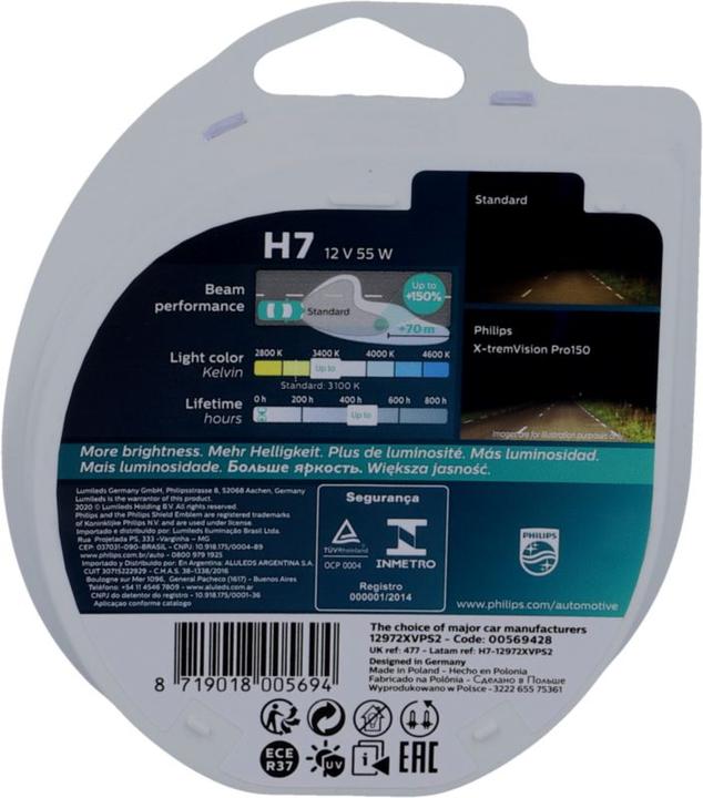 Produktbild Philips H7 X treme Pro150 (H7)