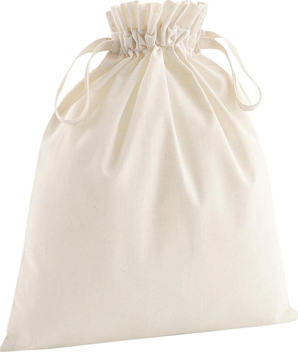 Westford Mill Beutel mit Kordel Baumwolle (3 l)