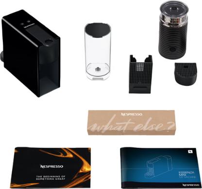 Actual product image Krups Nespresso Essenza Mini & Aeroccino 3 (NESPRESSO Original)