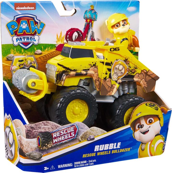 Produktbild Paw Patrol Rescue Wheels Rubble’s Bulldozer