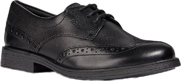 Geox Mädchen Schuluniformschuhe Agata D Lackleder