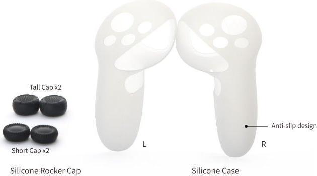 Image du produit Dobe Etui en silicone pour contrôleur Meta Quest 3