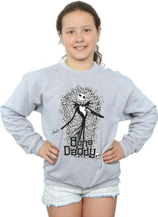 Image du produit Disney - Sweat NIGHTMARE BEFORE CHRISTMAS BONE DADDY - Fille (140, 146)
