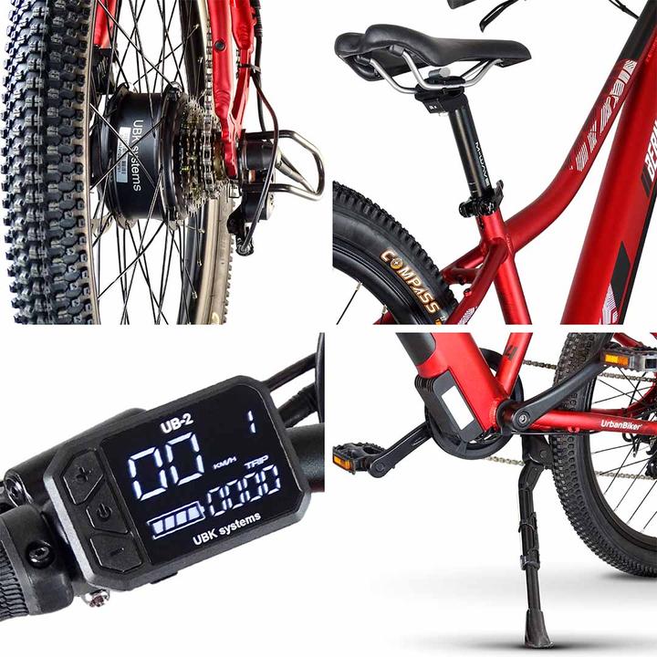 Immagine prodotto Urbanbiker Berna 24" | e-bike per bambini | autonomia 70KM (60.96 cm)