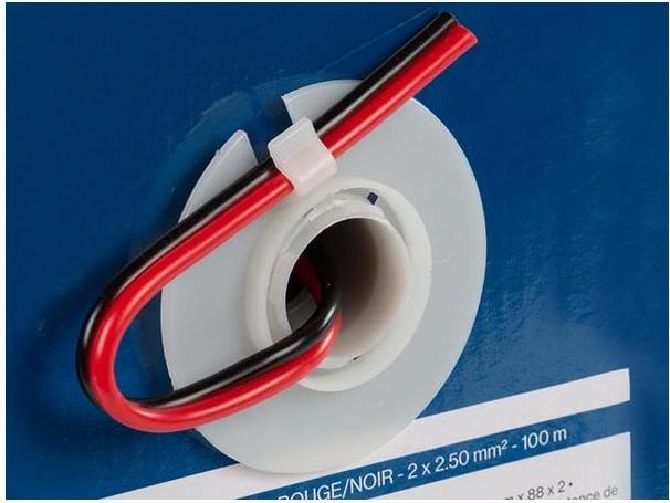 Actual product image Cables CCA SPEAKER WIRE - RED/BLACK - 2 x 2.50 mm² - REEL 100 m (100 m, 2.50 mm²)