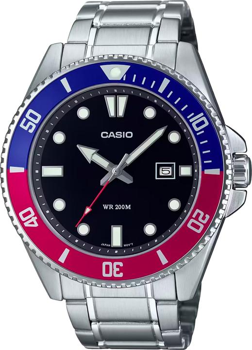 Casio Collection - MDV-107D-1A3 (Analoguhr, 44 mm)