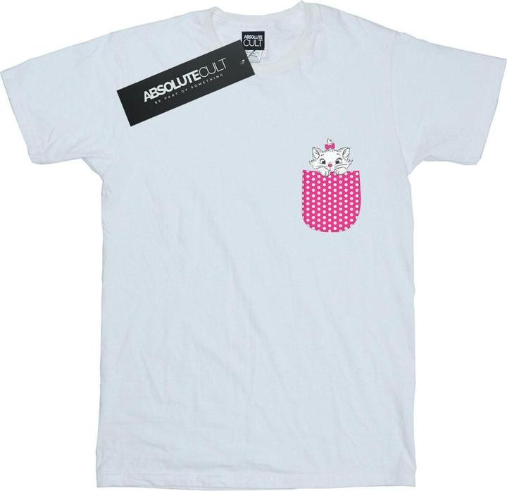 Actual product image Disney Mens Aristocats Marie Chest T-Shirt (S)