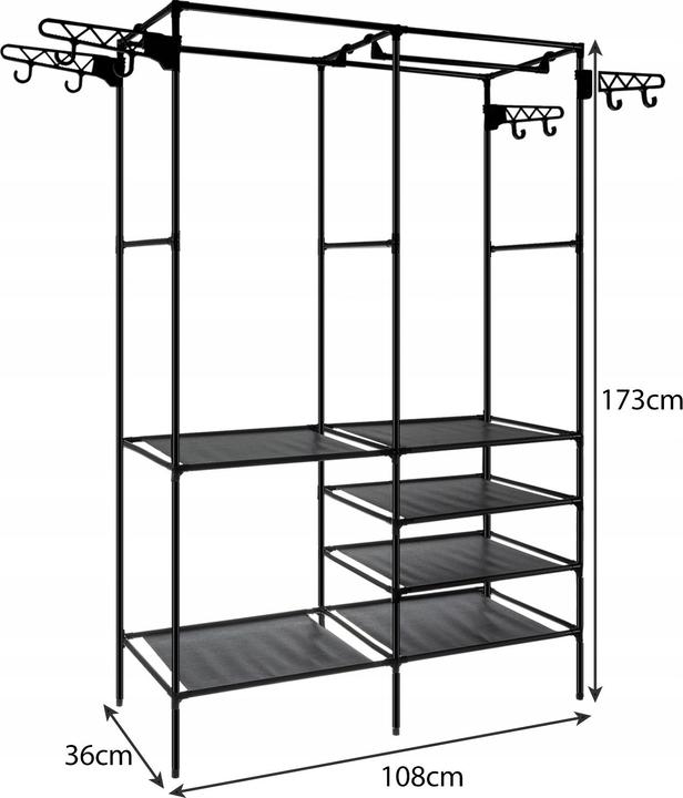 Actual product image Ruhhy Spacious clothes hanger