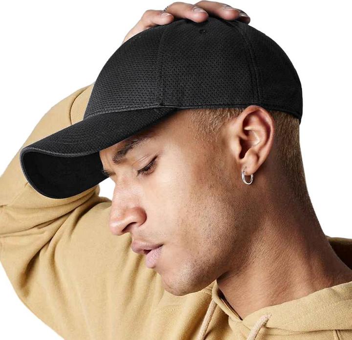 Immagine prodotto Beechfield Cappellino AirMesh a 6 pannelli per adulti (Taglia unica)