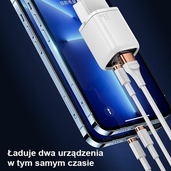 Produktbild Usams 33W QC + PD Digital Display Fast Charger (33 W)