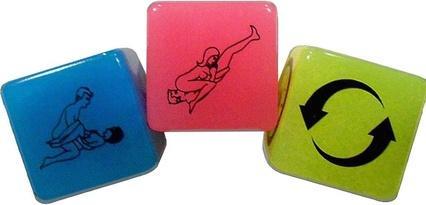 Produktbild Kheper Games Glow In The Dark Sex Dice Es/En/Fr/De (Würfelspiel, Englisch, Französisch, Deutsch)