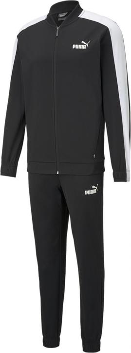 Actual product image Puma Mens Baseball Jersey Tracksuit, Black-Tangerine, XXL (XXL)