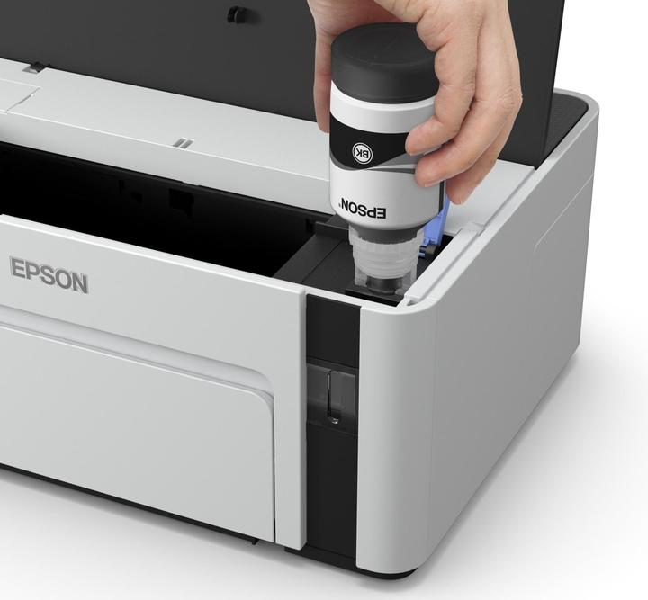 Actual product image Epson ET-M1120 EcoTank (Ink tank, Black and white)