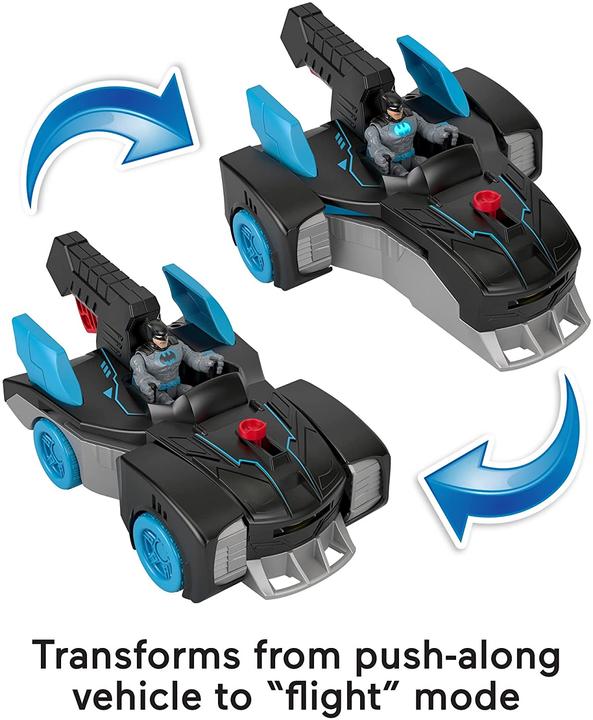 Immagine prodotto Mattel Bat-Tech 2-in-1 Batmobile & Batwing