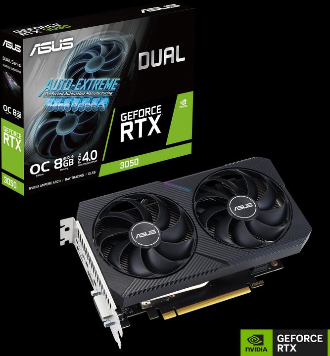 Produktbild ASUS Dual GeForce RTX 3050 V2 OC Edition (8 GB)