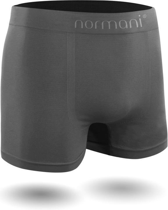 Produktbild Normani 6 Stück Mikrofaser-Boxershorts für Herren aus Nylon (S/M, 6er Pack)