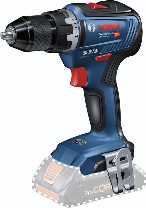 Produktbild Bosch Professional GSR 18V-55 (Akkubetrieb)
