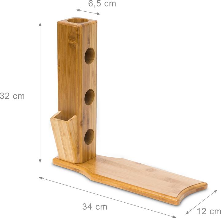 Actual product image Relaxdays Wine rack (Wine bottle holder)