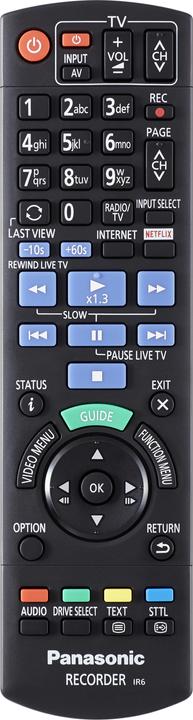 Produktbild Panasonic DMR-BST765AG (500 GB, Blu-ray Player)