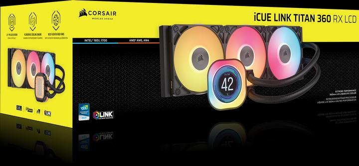 Produktbild Corsair iCUE Link Titan RX 360