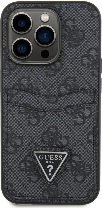 Immagine prodotto Guess Custodia in pelle PU con doppio slot per carte 4G (Apple iPhone 15 Pro Max)