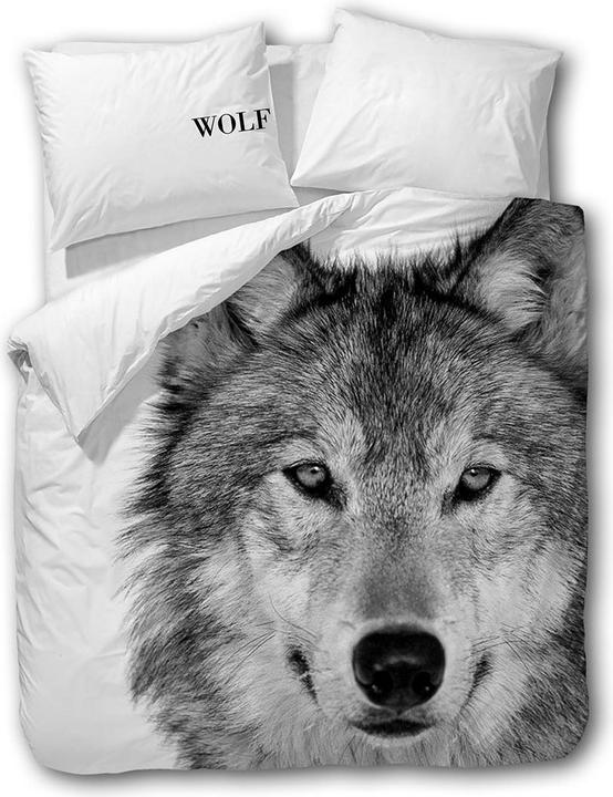 Produktbild Traumschlaf Wolf (Bettwäsche Set, 155x220 cm + 80x80 cm)