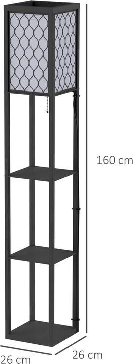 Image du produit Homcom Lampadaire (E27)