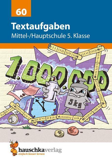 Produktbild Textaufgaben Mittel-/Hauptschule 5. Klasse (Deutsch, Gisela Specht, Sonja Wilms, Susanne Kopetz, 2016)