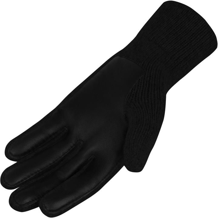 Actual product image Normani Men's merino knitted finger gloves with sheepskin "Leanyer" - 9635 (9)