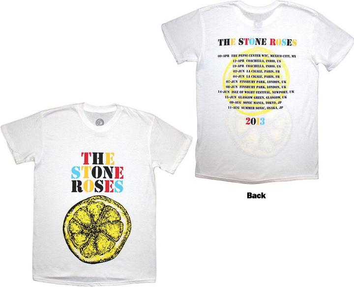 Actual product image The Stone Roses Tour 2013 Back Print (XL)