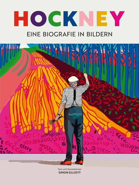 Produktbild David Hockney - Eine Biografie in Bildern (Deutsch, Simon Elliott, 2024)