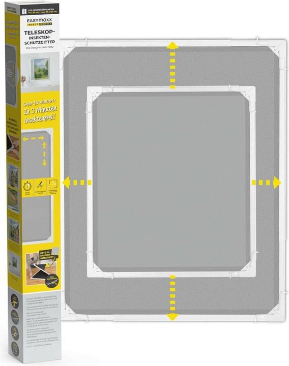 Easymaxx Insektenschutzgitter (140 x 120 cm)