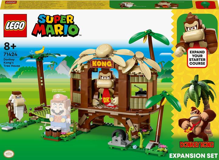 Immagine prodotto LEGO La casa sull'albero di Donkey Kong - Set di espansione (71424, LEGO Super Mario)