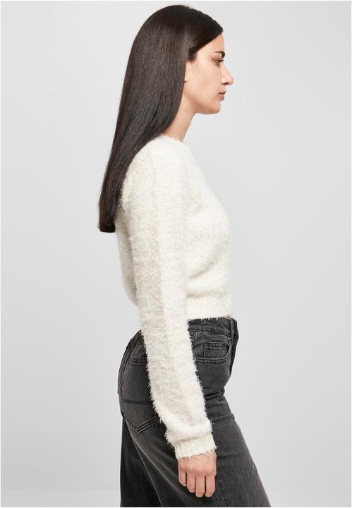 Produktbild Urban Classics Ladies Cropped Feather Sweater (5XL)