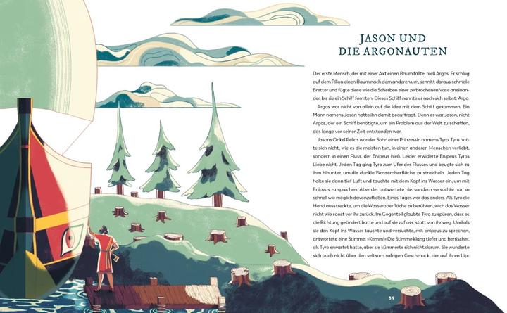 Produktbild Eine Reise durch die griechische Mythologie (Deutsch, Gundula Müller-Wallraf, Marchella Ward, Sander Berg, 2021)