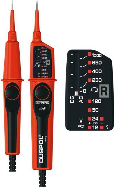 Actual product image Benning voltage tester (CAT IV 600V, CAT III 1000V)