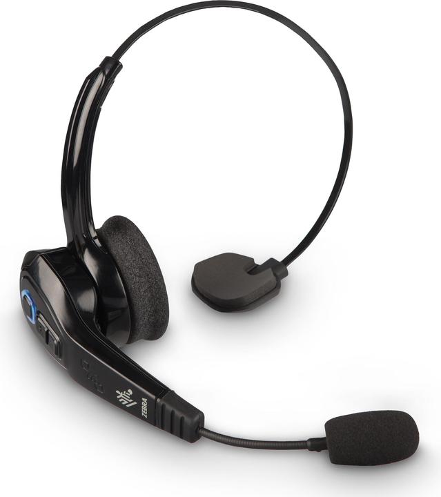 Actual product image Zebra HS3100-OTH-SB Headphones & Headset Wireless Headband Office/Call Centre Bluetooth Black (Wireless)