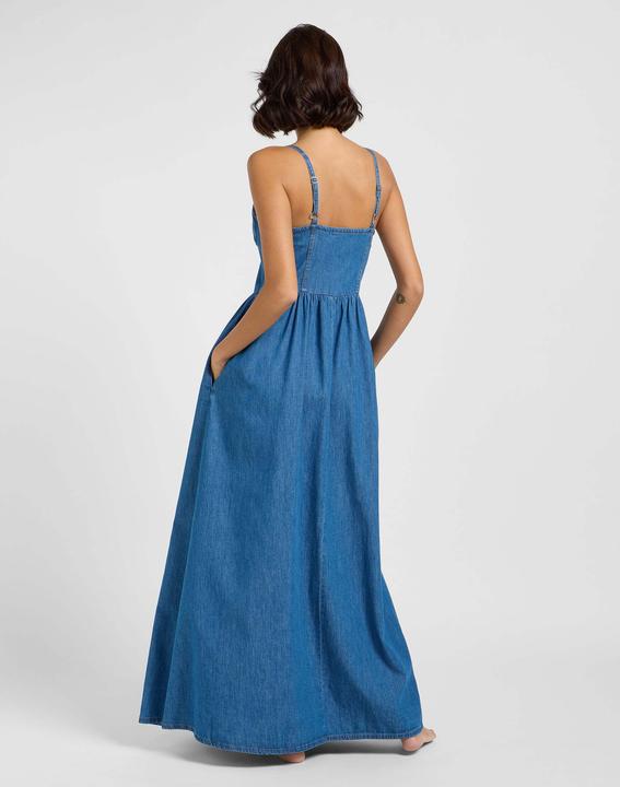 Image du produit Lee Jeanskleid Corset Maxi Dress (S)
