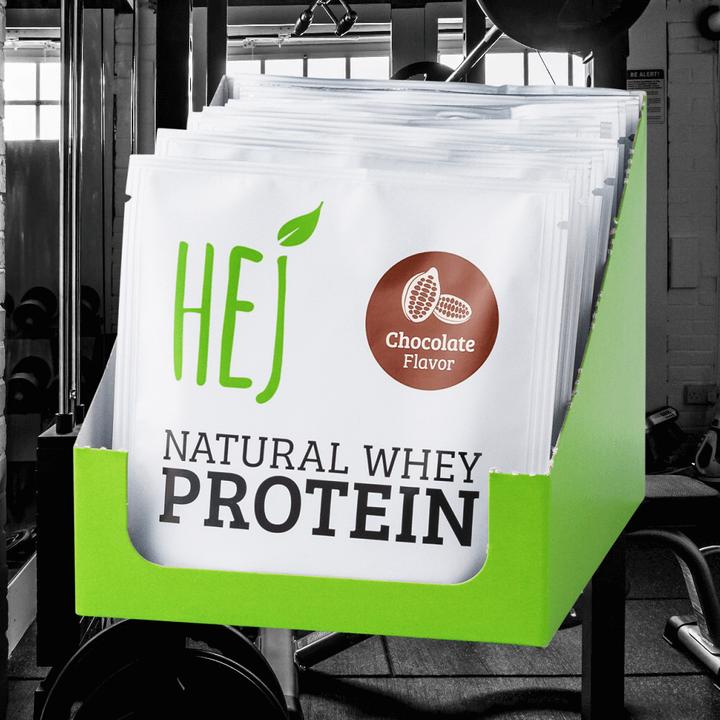 Immagine prodotto HEJ Nutrition Proteine del siero del latte naturali HEJ (Chocolate, 1 pz., 449 g)