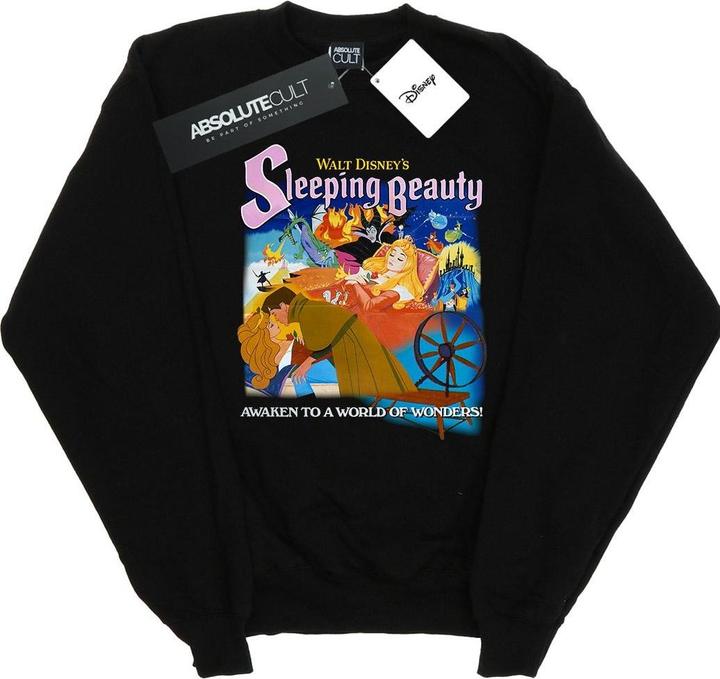 Immagine prodotto Disney Sleeping Beauty Collage Poster Felpa Ragazze (116)