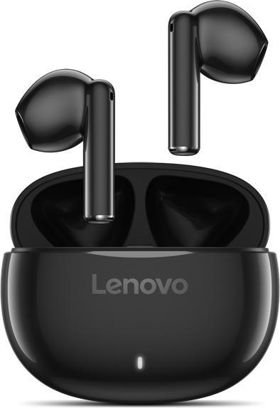 Actual product image Lenovo E310 True Wireless Stereo Earbuds standalone-Black (P) (ANC, 5 h, Wireless)
