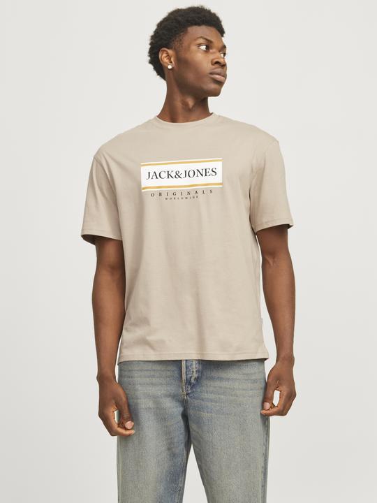 Actual product image Jack & Jones Printed round neck T-shirt T-shirt (XS)