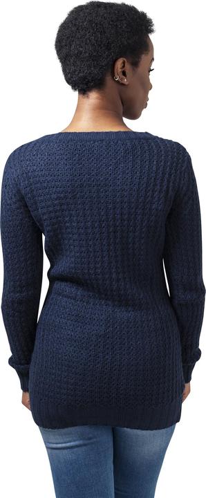 Produktbild Urban Classics Ladies Long Wideneck Sweater (M)