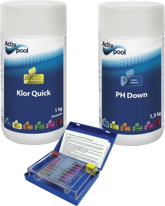 MCU Pool klor startpakke basic